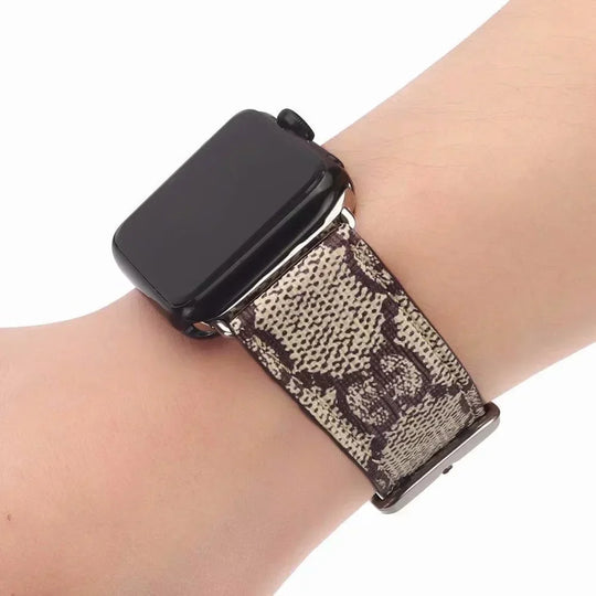 Luxury Leather Apple Watch Band
