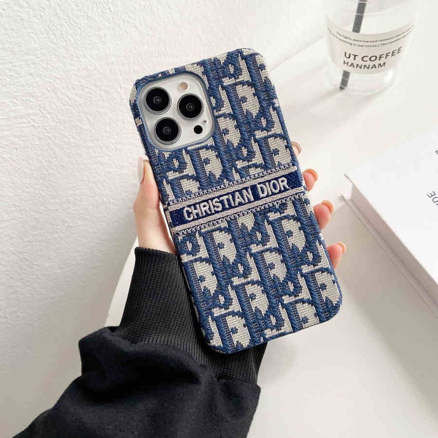 Designer Elegant Canvas Monogram Lady Phone Case