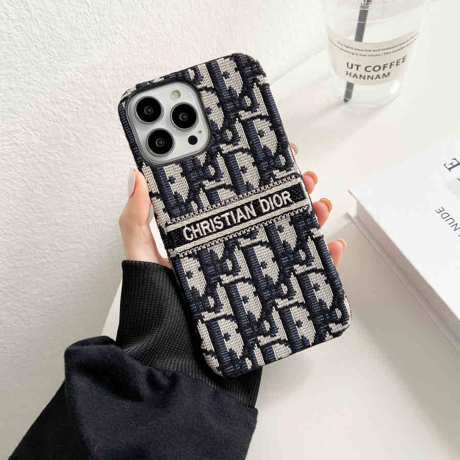 Designer Elegant Canvas Monogram Lady Phone Case