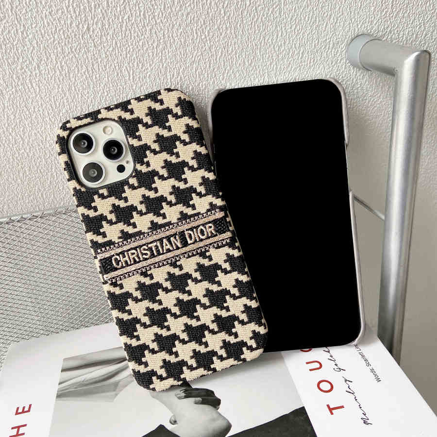 Designer Elegant Canvas Monogram Lady Phone Case