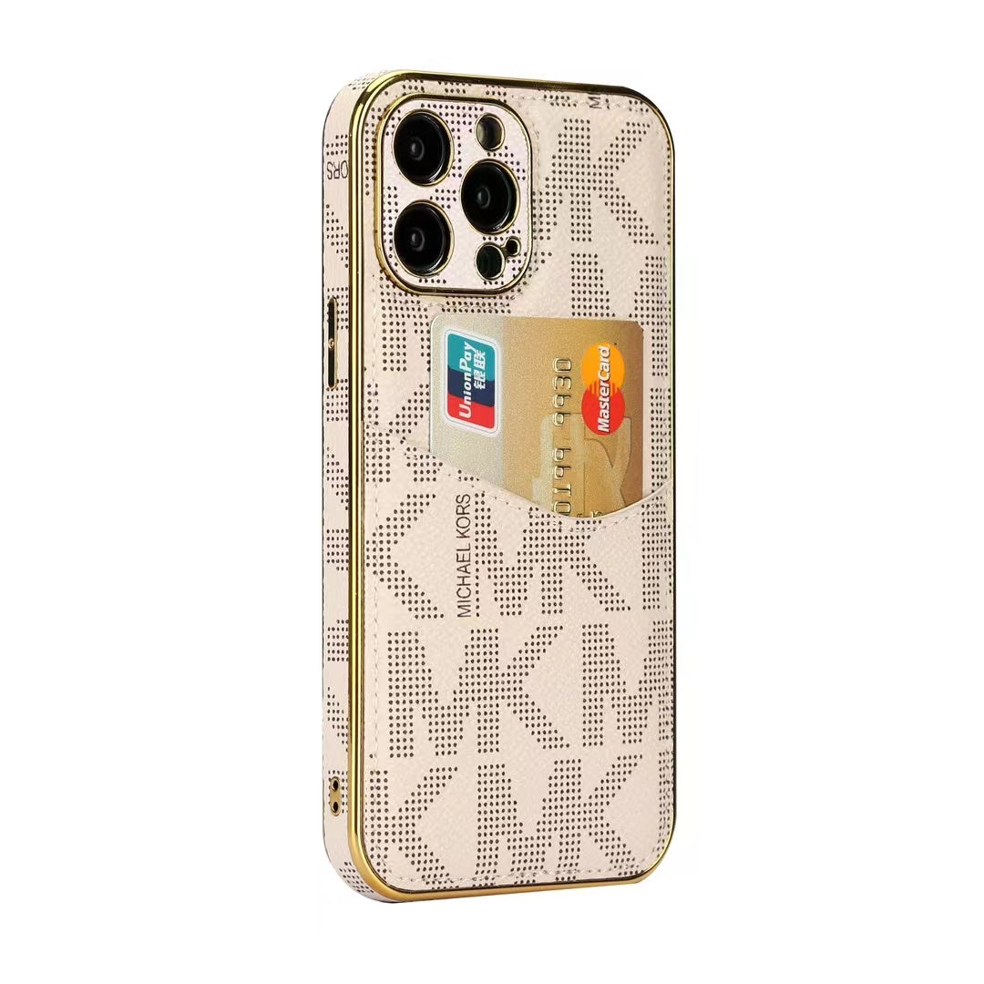 Designer iPhone Case with Card Holder