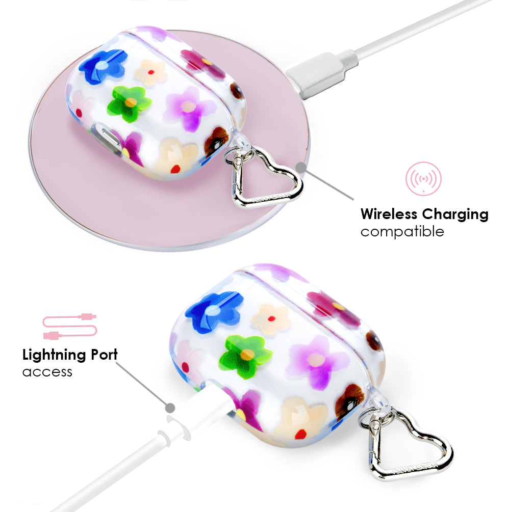 Flower Power AirPods Case – Cute Protective Cover