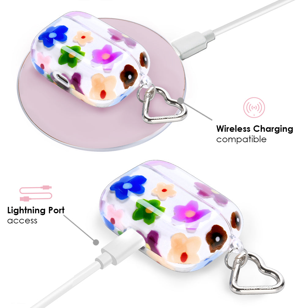 Flower Power AirPods Case – Cute Protective Cover