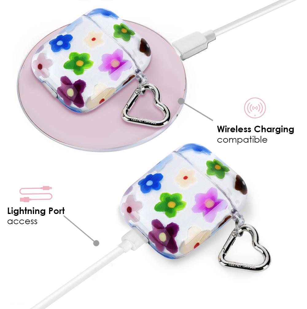 Flower Power AirPods Case – Cute Protective Cover