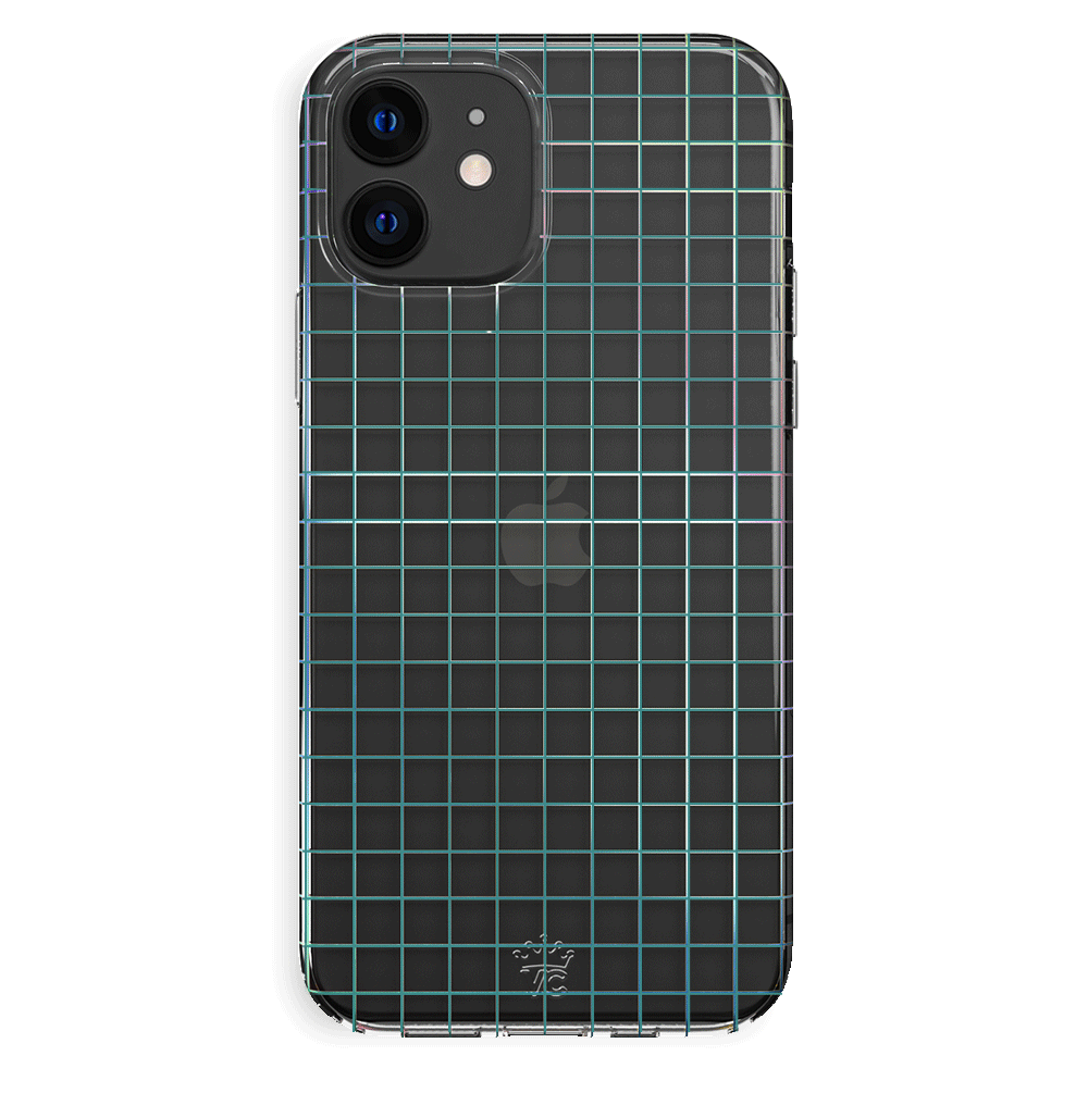 Off The Grid Holo iPhone Case – Luxury Aesthetic Phone Cover