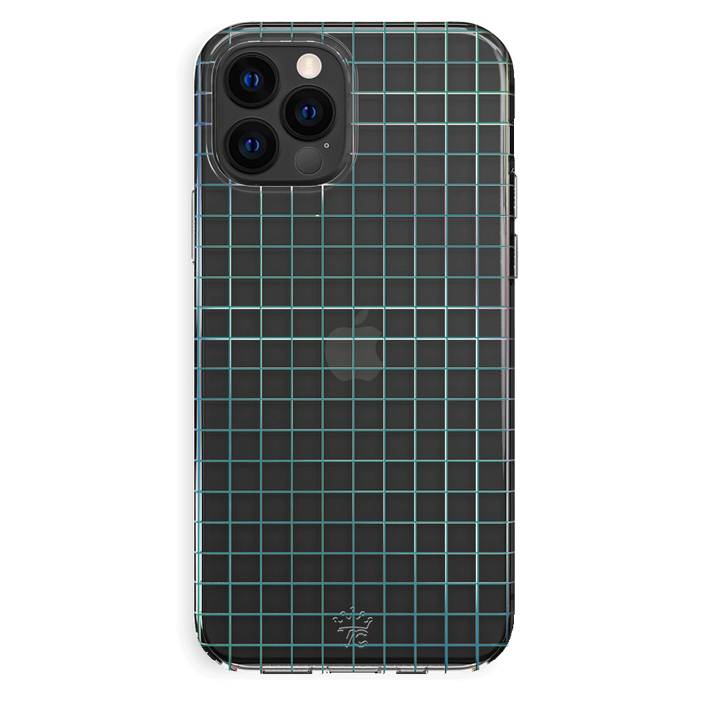 Off The Grid Holo iPhone Case – Luxury Aesthetic Phone Cover
