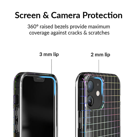 Off The Grid Holo iPhone Case – Luxury Aesthetic Phone Cover