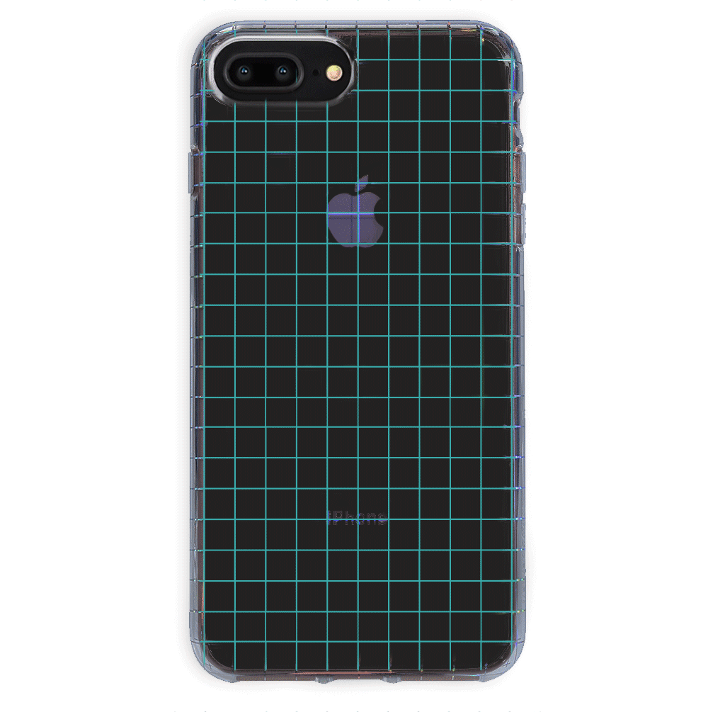 Off The Grid Holo iPhone Case – Luxury Aesthetic Phone Cover
