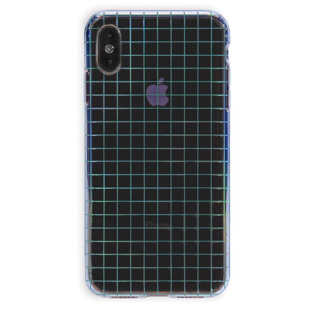 Off The Grid Holo iPhone Case – Luxury Aesthetic Phone Cover