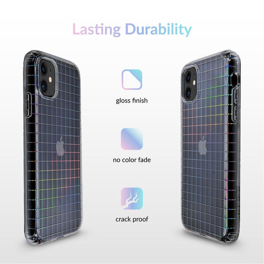 Off The Grid Holo iPhone Case – Luxury Aesthetic Phone Cover