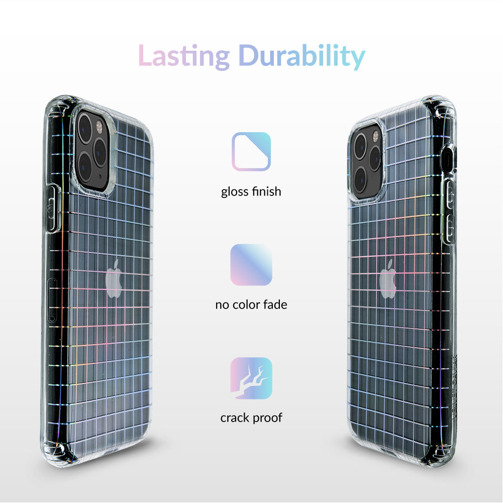 Off The Grid Holo iPhone Case – Luxury Aesthetic Phone Cover
