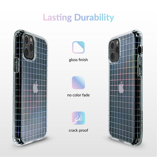 Off The Grid Holo iPhone Case – Luxury Aesthetic Phone Cover