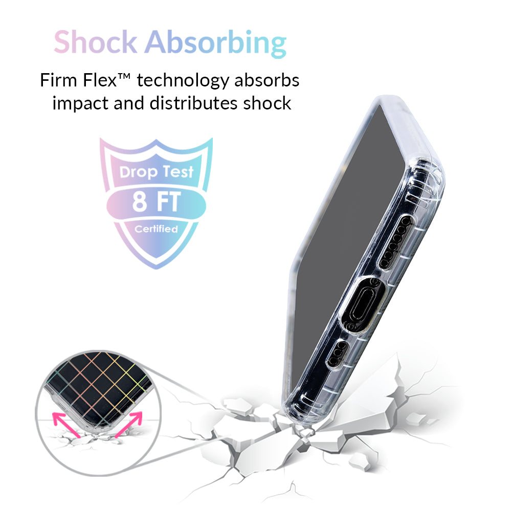 Off The Grid Holo iPhone Case – Luxury Aesthetic Phone Cover