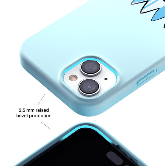 Pudgy Penguins Polar Blue iPhone Case – Trendy Protective Phone Cover