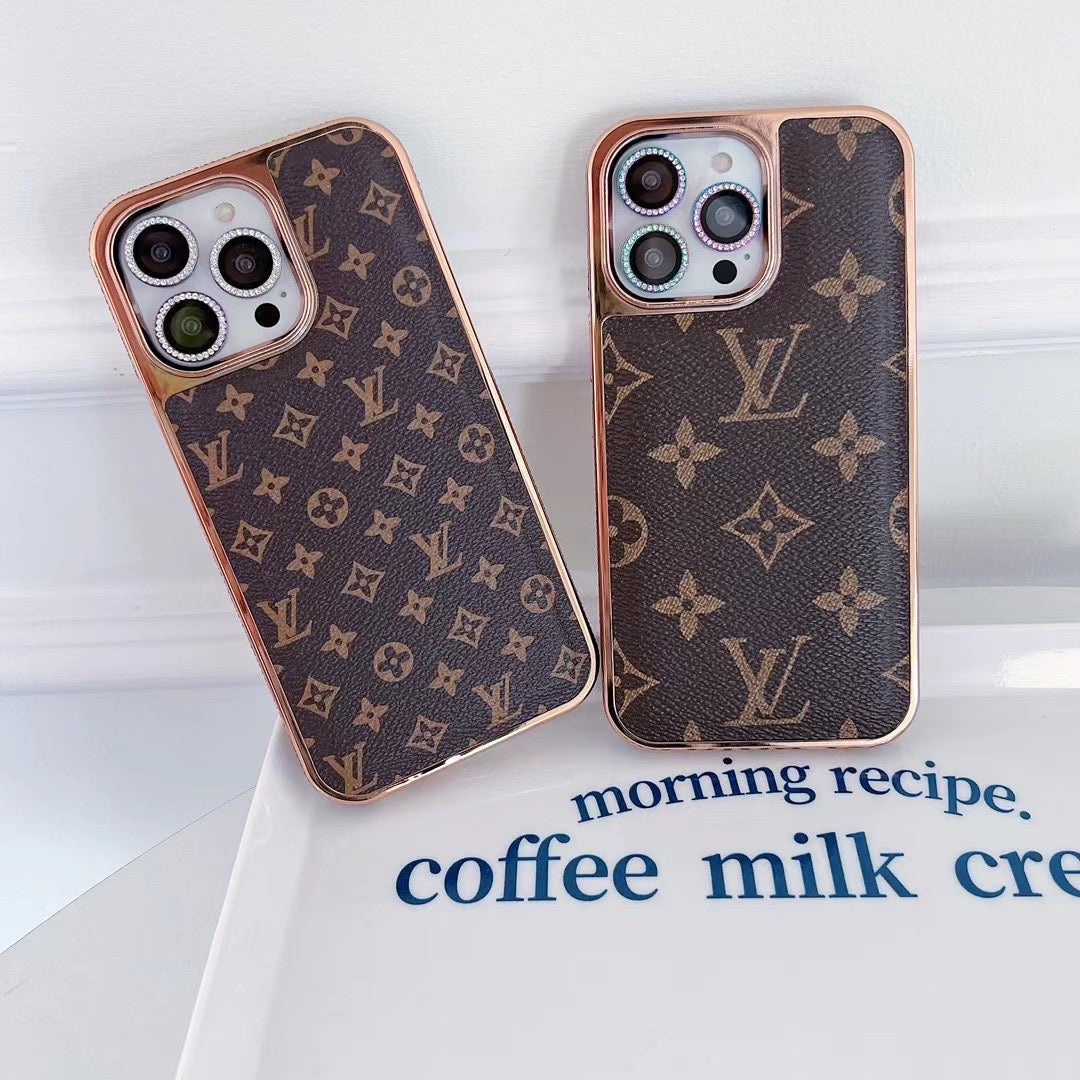 Classic Printed iPhone 16 Case – Luxury Designer Fashion Cover