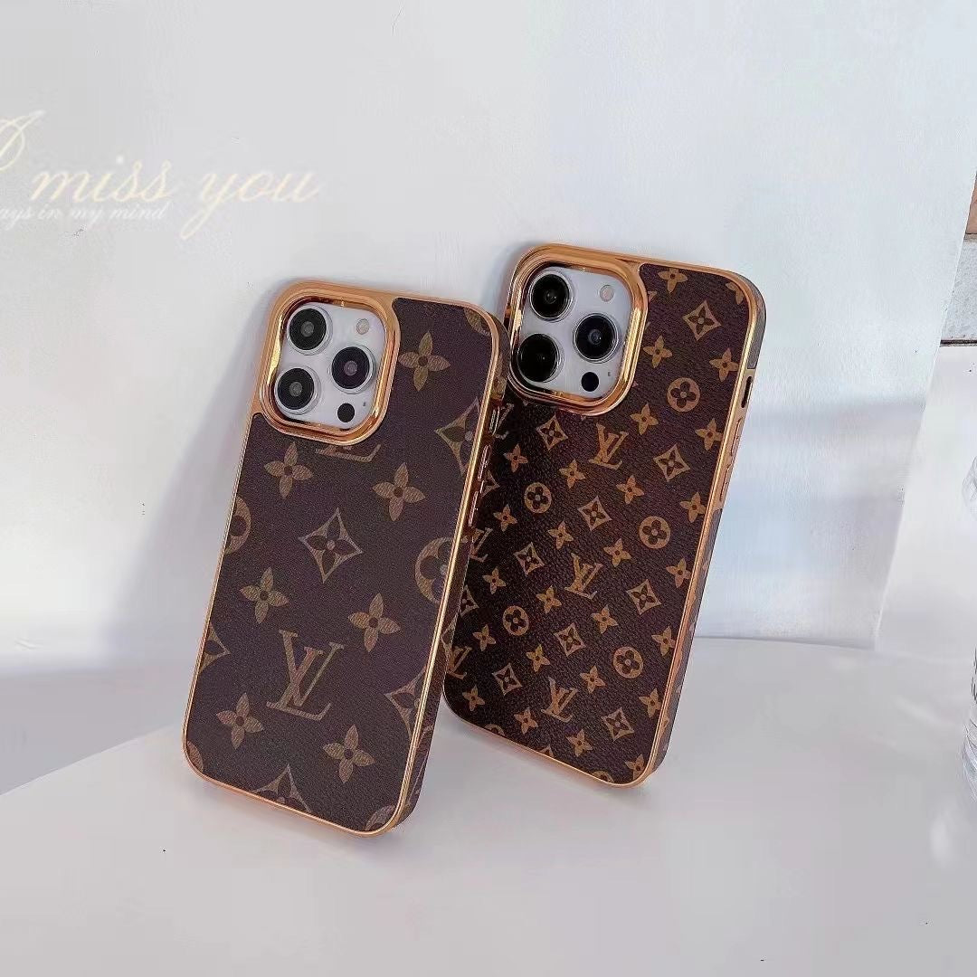 Classic Printed iPhone 16 Case – Luxury Designer Fashion Cover
