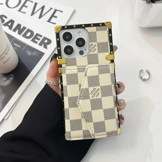 Designer Trunk Case for iPhone 16 Pro | Premium Luxury Style Cover – Engineered for Everyday Excellence