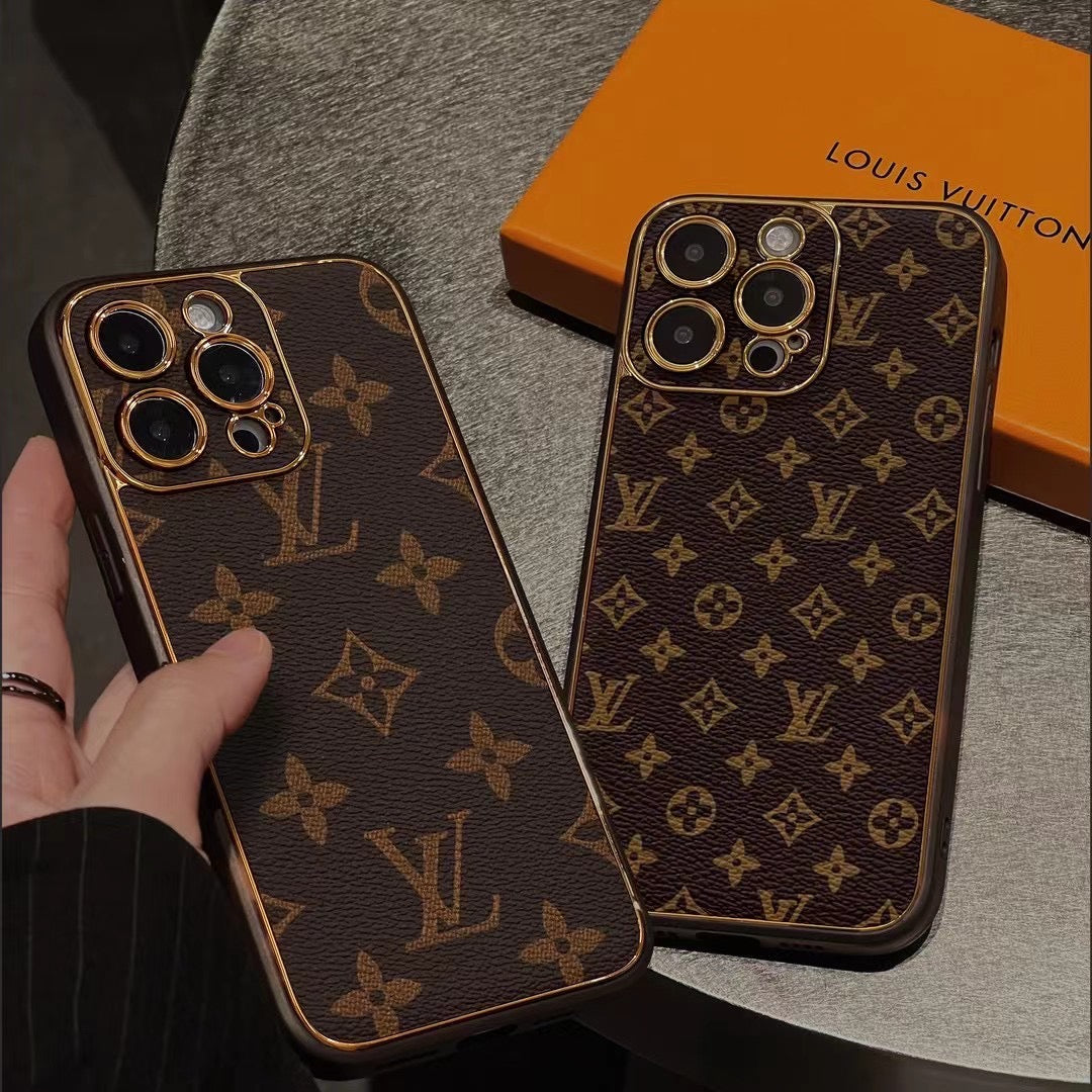Brown Monogram iPhone 16 Pro Case – Premium Designer Inspired Cover