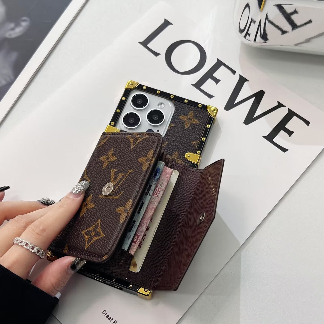Designer Trunk Case for iPhone 16 Pro | Premium Luxury Style Cover – Engineered for Everyday Excellence
