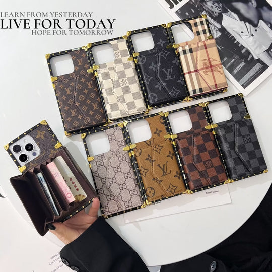 Designer Trunk Case for iPhone 16 Pro | Premium Luxury Style Cover – Engineered for Everyday Excellence