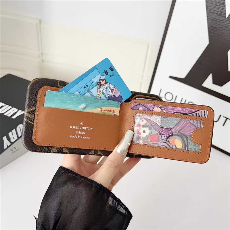 Card Holder Phone Case for iPhone 17 / 16 / 15 / 14 / 13 – Premium Designer Chic Style