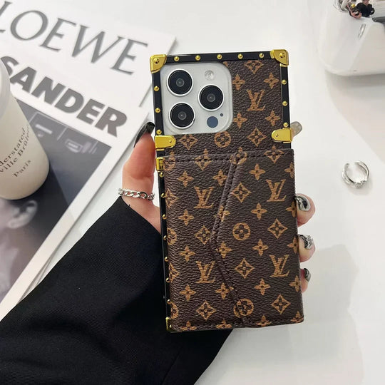 Designer Trunk Case for iPhone 16 Pro | Premium Luxury Style Cover – Engineered for Everyday Excellence