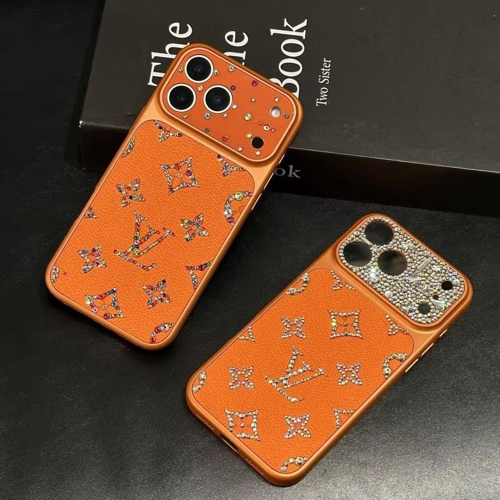 Luxury Rhinestones Glitter iPhone Case for iPhone 17 / 16 / 15 / 14 – Style Designer Protective Phone Cover