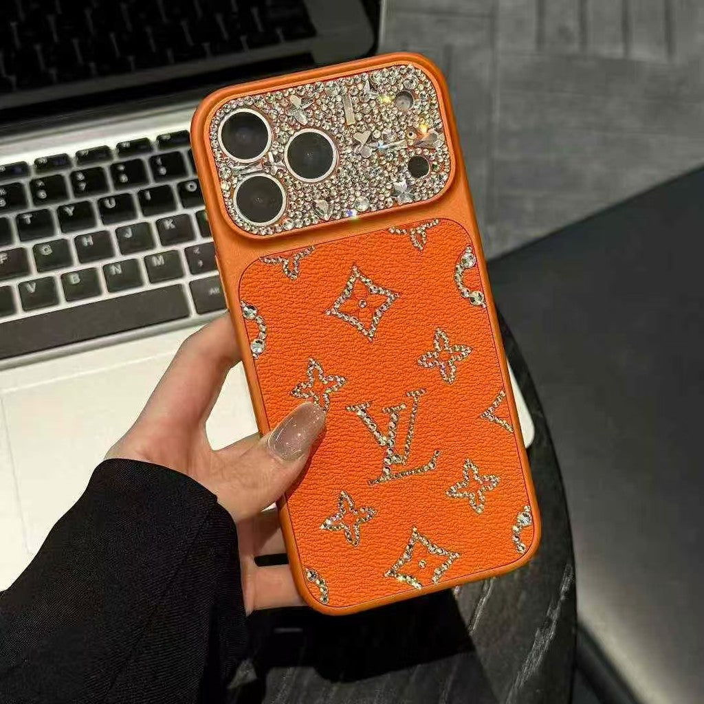 Luxury Rhinestones Glitter iPhone Case for iPhone 17 / 16 / 15 / 14 – Style Designer Protective Phone Cover
