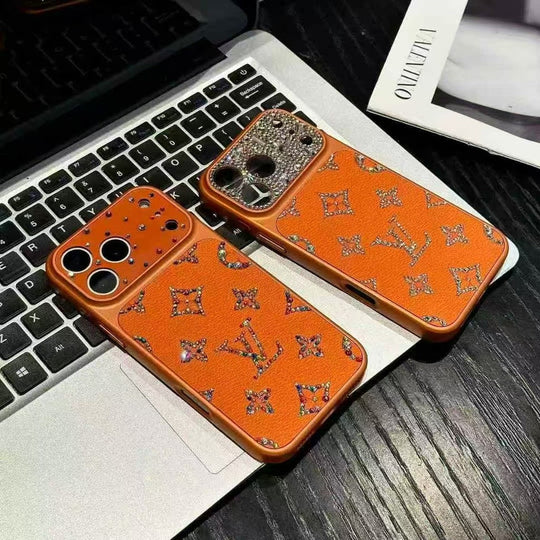 Luxury Rhinestones Glitter iPhone Case for iPhone 17 / 16 / 15 / 14 – Style Designer Protective Phone Cover