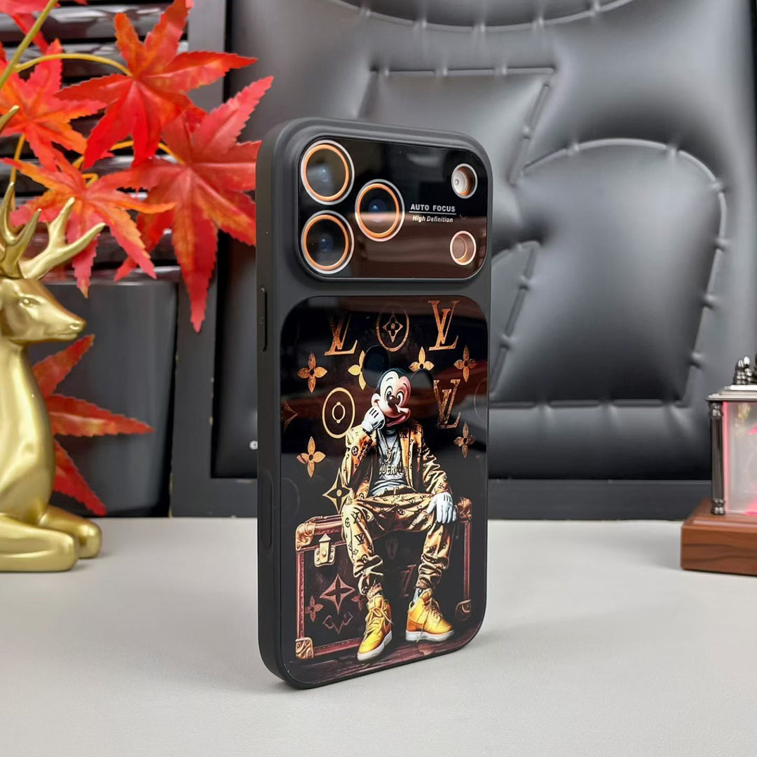 Luxury Phone Case for iPhone 17 / 16 / 15 / 14 – Designer Monogram Protection
