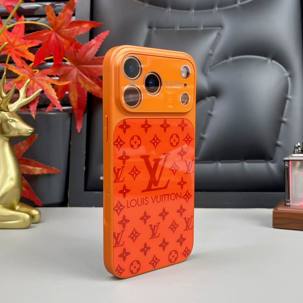 Luxury Phone Case for iPhone 17 / 16 / 15 / 14 – Designer Monogram Protection