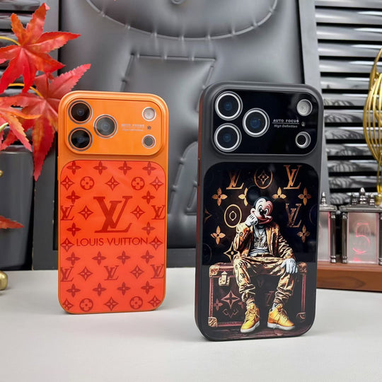 Luxury Phone Case for iPhone 17 / 16 / 15 / 14 – Designer Monogram Protection