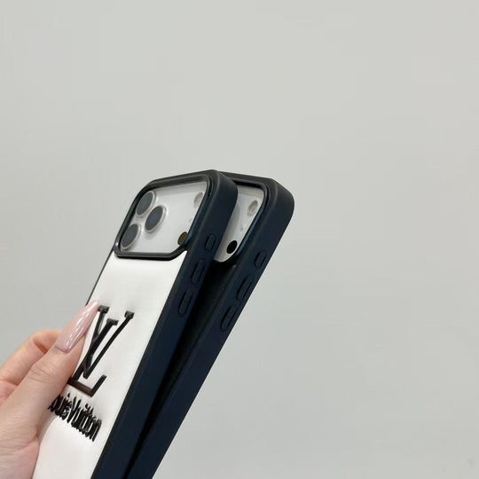 Luxury Ultra-Slim iPhone Case for iPhone 17 / 16 / 15 / 14 – Elegant Designer Look