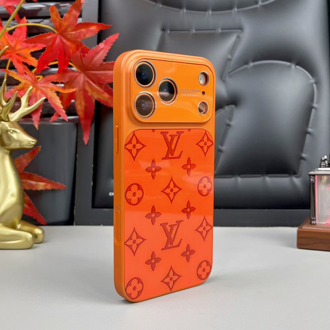 Luxury Phone Case for iPhone 17 / 16 / 15 / 14 – Designer Monogram Protection