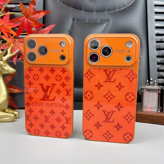 Luxury Phone Case for iPhone 17 / 16 / 15 / 14 – Designer Monogram Protection
