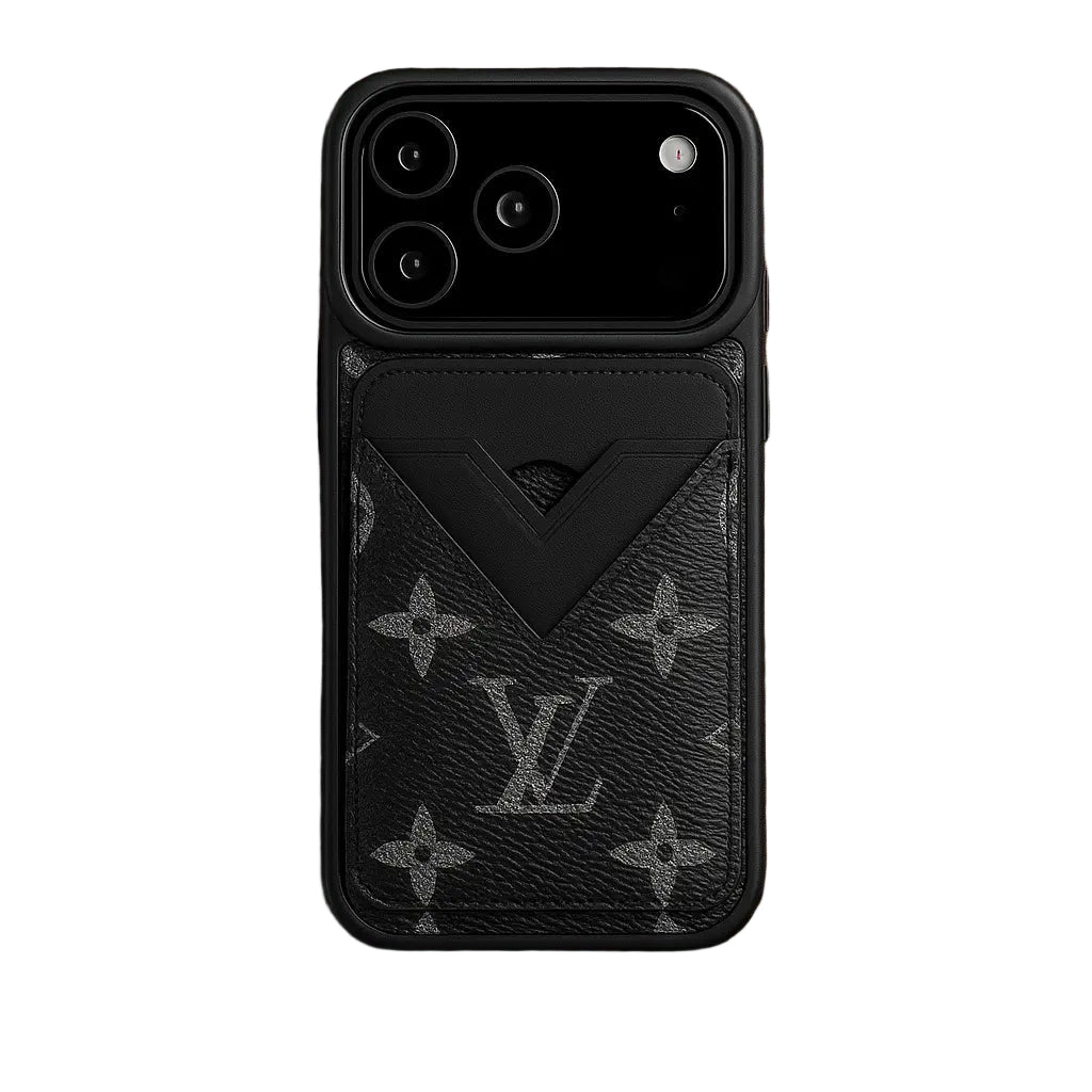 Inspired iPhone Case With Card Holder for iPhone 17 / 16 / 15 / 14