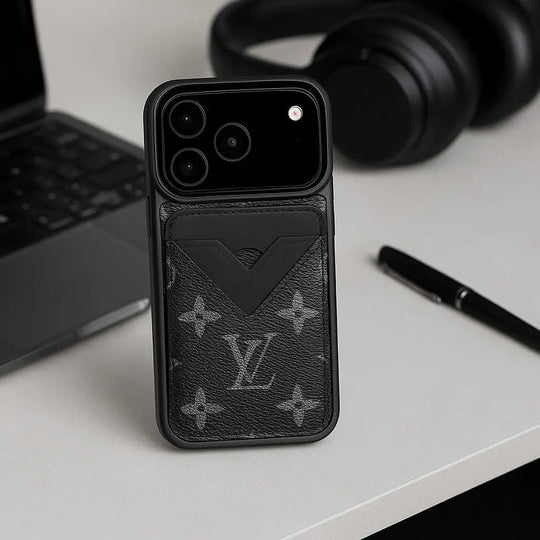 Inspired iPhone Case With Card Holder for iPhone 17 / 16 / 15 / 14