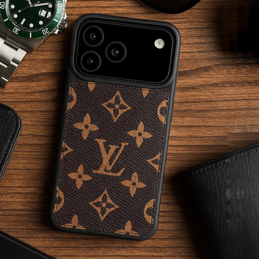 Inspired iPhone Case With Card Holder for iPhone 17 / 16 / 15 / 14