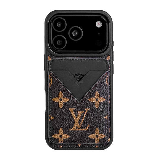 Inspired iPhone Case With Card Holder for iPhone 17 / 16 / 15 / 14