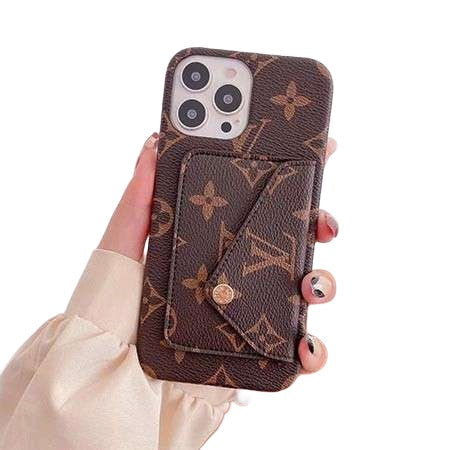 Lux Signature iPhone Case With Card Holder – Luxury Designer Phone Cover