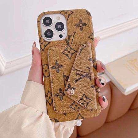 Lux Signature iPhone Case With Card Holder – Luxury Designer Phone Cover