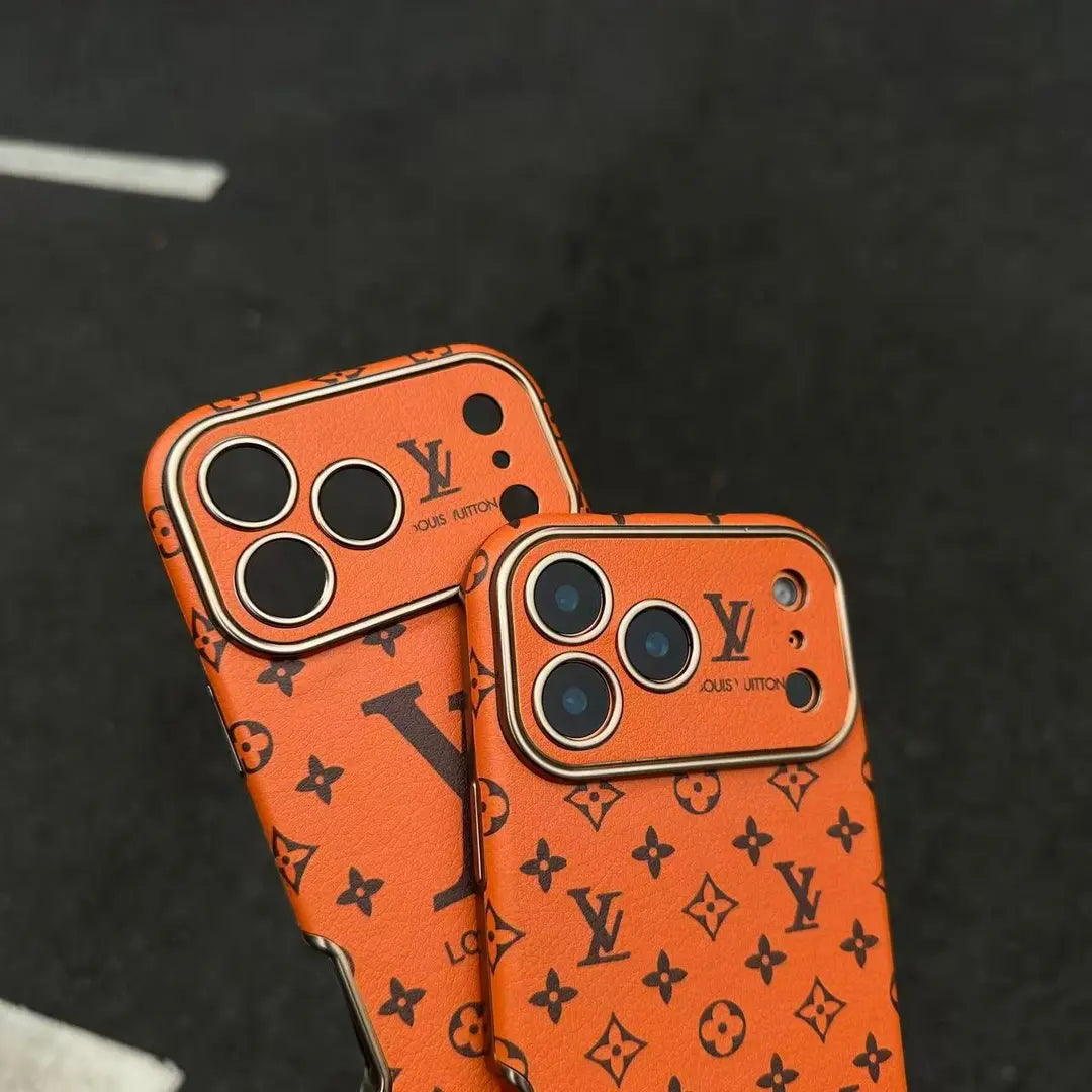 Elegant iPhone Case for iPhone 17 / 16 / 15 & more – Luxury Fashion Monogram Cover