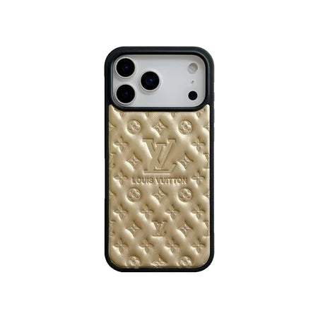 Chic iPhone Case for iPhone 17 / 16 / 15 / 14 – Luxury Designer Monogram Cover