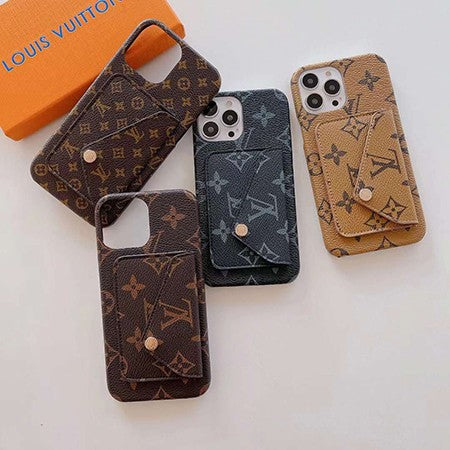 Lux Signature iPhone Case With Card Holder – Luxury Designer Phone Cover