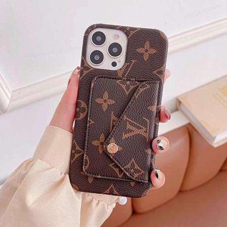 Lux Signature iPhone Case With Card Holder – Luxury Designer Phone Cover