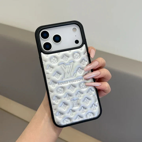 Chic iPhone Case for iPhone 17 / 16 / 15 / 14 – Luxury Designer Monogram Cover