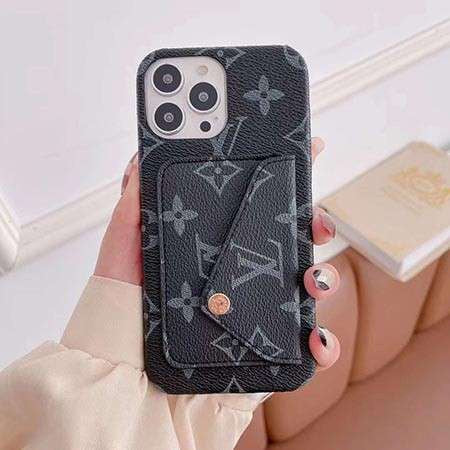 Lux Signature iPhone Case With Card Holder – Luxury Designer Phone Cover