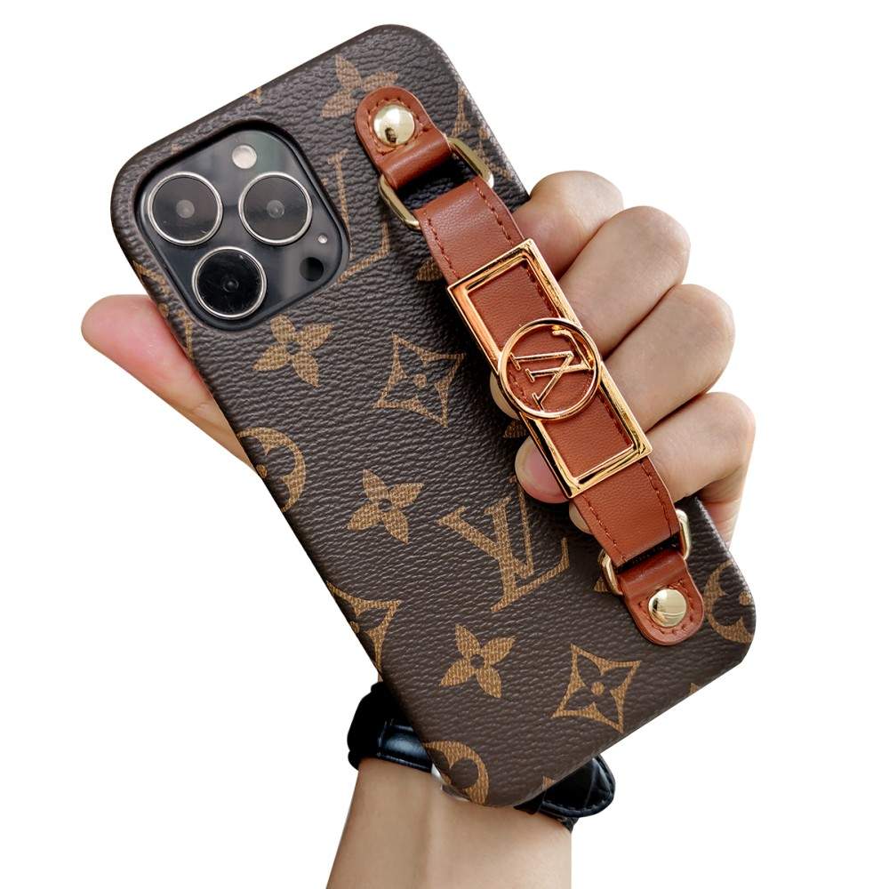 iPhone 16 Protective Case with Wrist Band – Luxury Fashion Cover