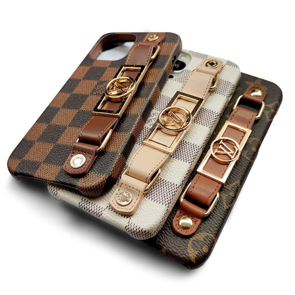 iPhone 16 Protective Case with Wrist Band – Luxury Fashion Cover