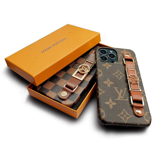 iPhone 16 Protective Case with Wrist Band – Luxury Fashion Cover